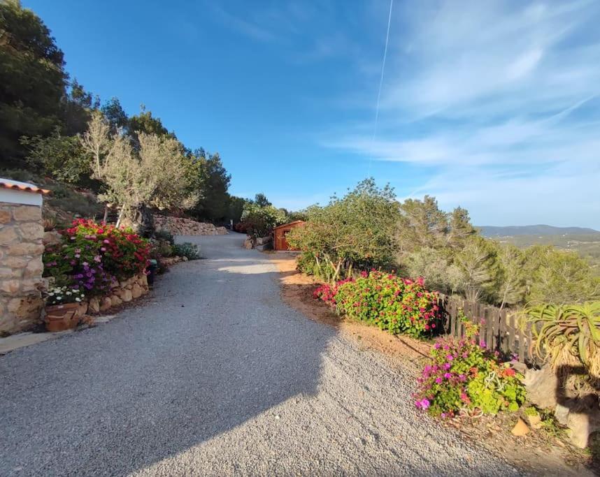 Casa Can Lluc Con Piscina, Jardin Y Vista Al Campo Sant Miquel de Balansat Exterior foto
