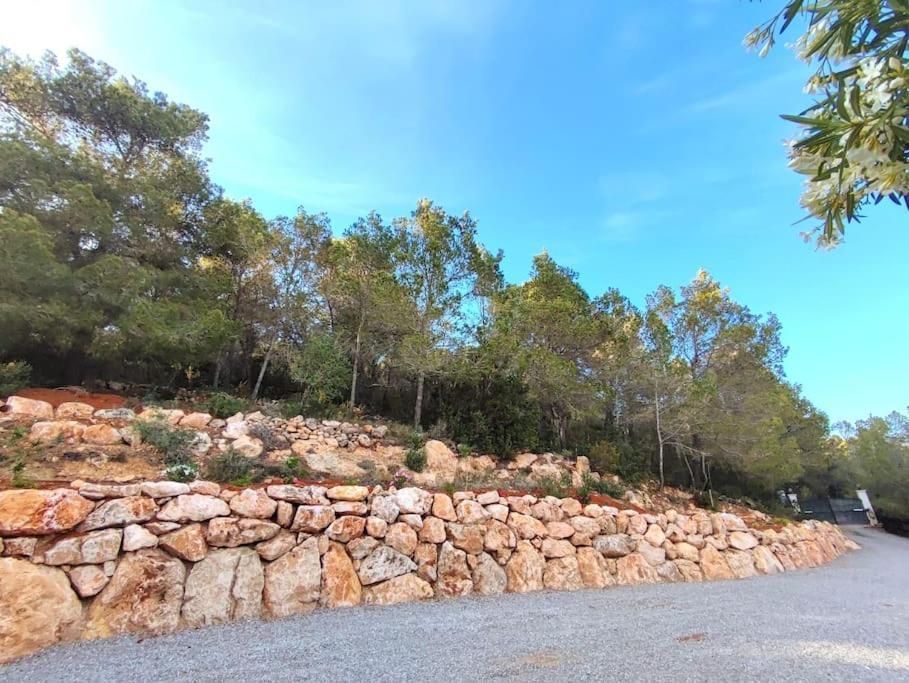 Casa Can Lluc Con Piscina, Jardin Y Vista Al Campo Sant Miquel de Balansat Exterior foto