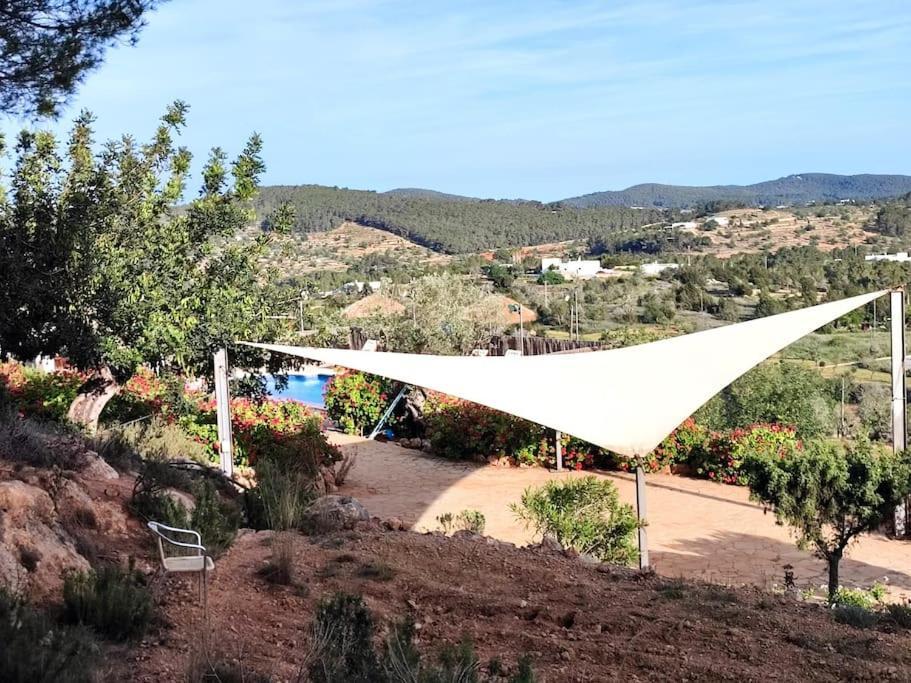 Casa Can Lluc Con Piscina, Jardin Y Vista Al Campo Sant Miquel de Balansat Exterior foto
